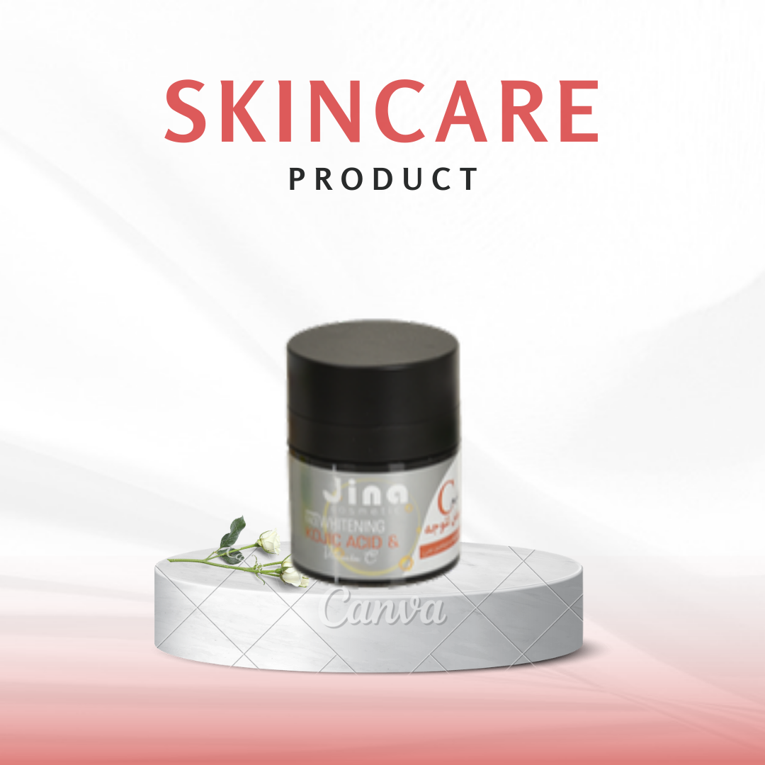Face whitening cream (kojic acid & vitamin c)